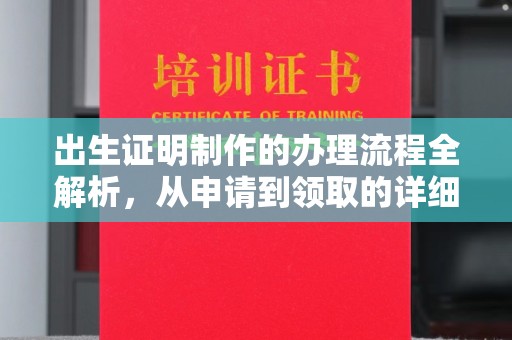 屏东出生证明制作的办理流程全解析，从申请到领取的详细指南